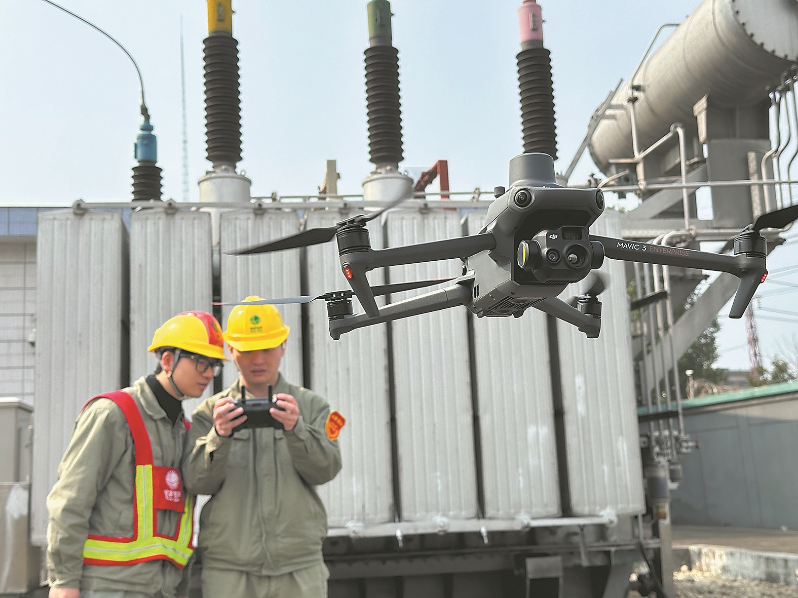 无人机变身巡检员