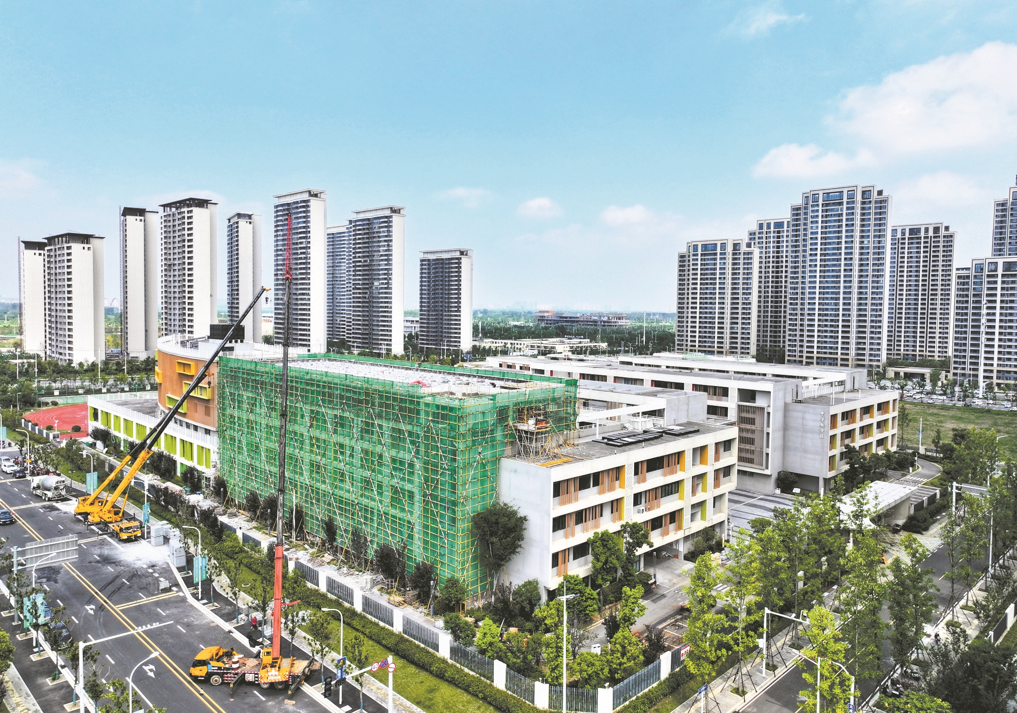 襄阳五中华侨城实验学校:改造升级学校宿舍