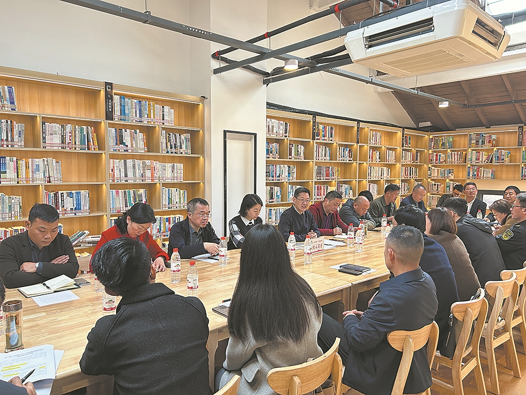 区政协一线协商助推六〇三园区发展。