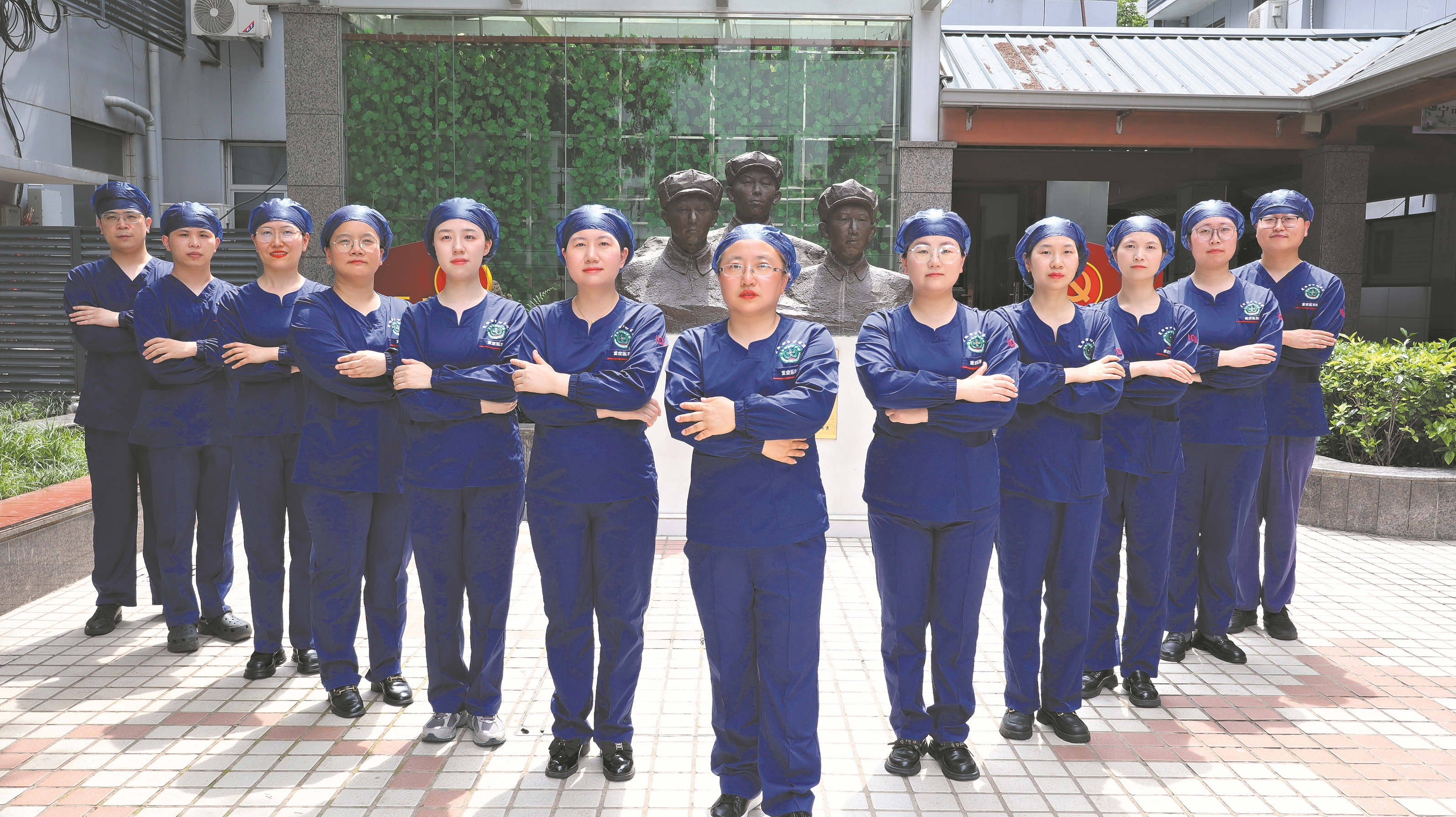襄阳市中心医院呼吸治疗师团队。