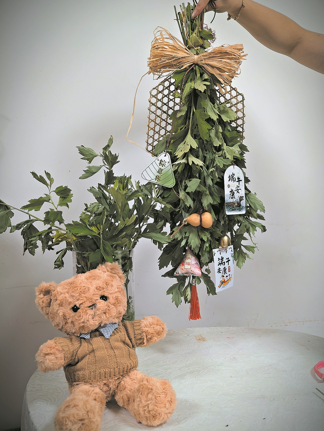 艾草门挂